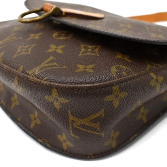 Authentic LOUIS VUITTON Saint Cloud GM Shoulder Bag Monogram + COA